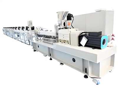 Mesin Ekstruder Masterbatch Pengisi Kalsium Karbonat